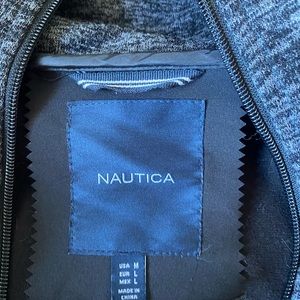 Nautica coat jacket, black. Like new